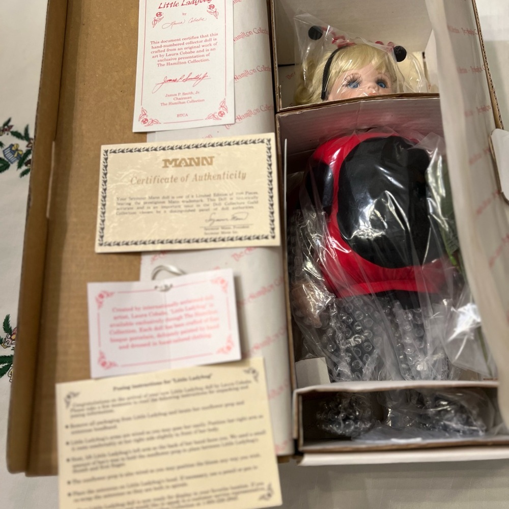The Hamilton Collection Ladybug Doll - Picture 3 of 7